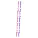Balacoo 10 Pcs Silicone Beauty Ruler Glue Tape Lip Liner Makeup Accessory Makeup Supply Eyelash Tool Girl