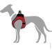 HUNTER HILO COMFORT Harness for Small Dogs - Mesh & Reflective Elements Red - Size ML | International Shipping - Buy Online on GoSupps.com
