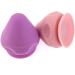 BLBTEDUAMDE Silicone Massage Cone - Yoga Massager for Lumbar Back & Foot Relief | Solid Adsorption Ball - Purple TPE - Buy Online on GoSupps.com