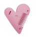 Pubic Hair Trimmer for Women,Portable Female Privates Secret Intimate Shaping Tool,Hair Razor Comb Cutter Cute Design for Kid,Women,Girls. (Red)
