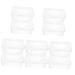 HOEMENT 10 STK box for baby towels cloth keeper case travel wiper bag dispenser for wet wipes Donations for transparent towels holder for wet wipes baby diaper praise PP travel transparentx5st 19.5x12.5x7.5cmx5pcs