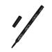 Buy Beavorty 2 Pcs Blending Eyeshadow Brush Set - Travel Makeup Brush & Mini Lipstick Applicator for Perfect Eyeshadow & Lip Looks - Black - Buy Online on GoSupps.com