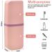 AvoDovA Travel Toothbrush Cup 3Pcs Portable Toothbrush Case Plastic Travel Toothbrush Holder for Travel Business Trip Home School Supplies - Buy Online on GoSupps.com
