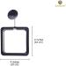 SunGrow Feeding Ring for Goldfish & Small Fish - Floating Food Square | Perfect for Flakes | 1 Piece - Buy Online on GoSupps.com