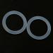 Harayaa Pack of 10 Transparent Silicone Rings for Pacifier Holders | Durable Accessories for Pacifier Chains - Ideal for Babies - Buy Online on GoSupps.com