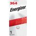 Energizer 364BPZ Zero Mercury Battery - High-Performance 1 Pack for Long-Lasting Power | International Shipping Available - Buy Online on GoSupps.com