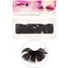 Dorisue Black feather eyelashes Big Fan Halloween lashes - Buy Online on GoSupps.com