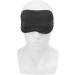 3D Memory Cotton Blackout Sleep Eyeshade - Black Sleep Mask for Side Sleepers - Men and Women - Buy Online on GoSupps.com
