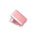 Xming contact lens housing simple portable cosmetic contact liner box Cute female simple storage invisible care cosmetics Contact lens housing (color: pink)