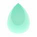 Makeup Sponge Cleaning Makeup Sponges Water Drop Sponge Puff Multiple Color Cosmetic Smooth Powder Basic Sponge Makeup Brush Tool Makeup Sponge Holder(Light Green)