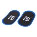 Aosekaa Exercise Sliders Double Sided Yoga Discs Yoga Slider for Women Men Blue