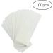 Bandes 100 pcs blanches grandes bandes de cire non tiss es liminatoires de la coiffure cire de cire de coiffure du corps du corps des jambes de cire - Buy Online on GoSupps.com