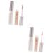 Balacoo 4 Pcs Liquid Eyeshadow Highlighter Eyeshadow Purple Eyeshadow Highlighter Liquid Long Lasting Eyeshadow Liquid Highlighters Eyeshadow Glitter Glow Eye Makeup Product Miss