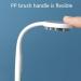 Meokro Tongue Cleaner Brush - Oral Care Tool with Soft Bristles for Fresh Breath | White - Buy Online on GoSupps.com