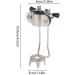 ICE Cane Tip No Non-slip Crutch Handle Portable Attachment Trekking Accessories White Useful Design - Buy Online on GoSupps.com
