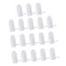 Minkissy 1 set 18 pieces gauze fingerlings tooth toddler milk baby care care fingerbrush for toddlers milk teeth clean disposable cleaning brush care needs wet wipes
