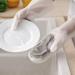 Magic Brush Gloves Dishwashing Brush Housework Gloves Thermal Insulation Kitchen Silicone Laundry Gloves Washing Bowls Gloves Tools - Buy Online on GoSupps.com