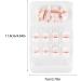 dijiusidy False Nail Fashionable Various Shapes Fingernail Full Coverage Strong Viscosity Adjustable Paster for Manicure Art 7 F741 7 1 count (Pack of 1) - Buy Online on GoSupps.com