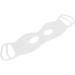 Qukaim Silica Gel Eye Patch Silicone Hanging Ear Eye Pad Washable Double Sided Eye Patch with Eye Holes White - Buy Online on GoSupps.com