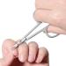 Buy TiStm Craft Scissors - Stainless Steel Beauty Scissors for Eyelash Eyebrow & Fine Hair Trimming | Sharp Agnail Cutter - Ships Worldwide - Buy Online on GoSupps.com