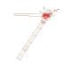 minkissy Antique Hair Clasp Hair Picks Bridal Hairpin Stick Wedding Chignon Retro Hair Fork Tassel Hair Bun Hair Bun Stick Wedding Headpiece for Bride Hair Stick Miss Vintage Alloy