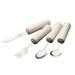HomeCraft Queens Cutlery Set - Stainless Steel Adaptive Utensils for Elderly & Disabled | Vat Relief Eligible UK | Fork Knife Spoon Teaspoon with Large Handle for Good Grip - Buy Online on GoSupps.com