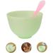 Silicone Makeup Mixing Bowl Set with Stirring Stick and Spoons - Green Facial Care Kit for Skin Care - 2PCS - Buy Online on GoSupps.com