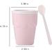 JOEBO Valentines Day Gift Household Smoothie Maker Cup Cup Maker for Summer Needs Homemade Juic Smoothie Cup Ice Cream Maker for Home and Office85 Color Pink Pink - Buy Online on GoSupps.com