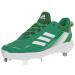 adidas Men's Icon 7 Baseball Shoe 9 White/Team Green/Team Semi Sol Green