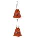Baluue 2pcs Hair Dryer Storage Bag Drawstring Storage Bags Drawstring Hair Dryer Bag Suede Coffee