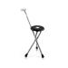 Canes Cane Folding Stool Elderly Disabled Persons Underarm Crutches Folding Cane Stool Aluminum Alloy Anti Slip Three Legged Walking Stick Selfless dedication