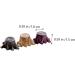 Gogogmee 12pcs Small Stump Stool Terrarium Decor Mini Garden Figurines Root Stump Ornament Retro Decor Resin - Buy Online on GoSupps.com