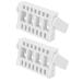 Nail Drill Holder - 16 Hole Display for Nail Artists & Salons - Professional Use (White) - Buy Online on GoSupps.com