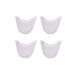 2 Pairs Toe Pouch Cushions Soft Toe Pointe Pads Dancer Pointe Toe Protectors for Ballet Dancer and Gymnast