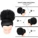 8 Inch Afro Hair Bun Extensions | Natural Synthetic Curly Clip In Hairpiece for Black Women - International Shipping Available - Buy Online on GoSupps.com