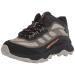 Merrell Kid's Moab Speed Mid Waterproof Hiking Boot Big Kid (8-12 Years) 5.5 Big Kid Black