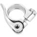 Keenso 25.4mm Aluminum Bike Seatpost Clamp - Rustproof Quick Release for 28.6mm Seatpost (Silver) - Buy Online on GoSupps.com