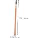 CANIGHT 2pcs Double Ended Eyebrow Pencil with Brush Women Brow Pencil Dark Brown Eyebrow Pencils Wood - Buy Online on GoSupps.com
