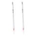 FOMIYES Eyebrow Pencil Longwear Eyeliner Pencil White Eyeliner Highlighter Waterproof Eyeliner Pencil Supplies for Women Makeup 2pcs