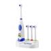 Real Madrid Toothbrush WC Oral Hygiene Vibrating Brush Battery Operated White Official Product (CyP Brands)