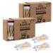 Bamboo Cotton Swabs Ear Cleaner Cotton Ear Sticks Biodegradable & Sustainable 400pcs