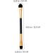FOMIYES 60 Pcs Eye Shadow Makeup Brush Make up Brush Precision Eyeshadow Brush Eye Makeup Brush 12.50X0.50X0.50CMx3pcs Goldenx3pcs - Buy Online on GoSupps.com