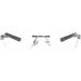 Viscare Pack of 3 Rimless Frameless Reading Glasses +1.50 - Ideal Visual Aid for Men & Women | International Shipping Available - Buy Online on GoSupps.com