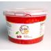 Boba Lish Popping Boba Pearls for Bubble Tea - 2.1kg | CHERRY | Bursting Pearls Bubble | Real Fruit Juice For Dessert Smoothie | 100% Vegan & Glutenfree No Artificial Colours