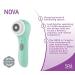 Spa Sciences NOVA Sonic Facial Cleansing Brush - Patented Exfoliating System, 3 Speeds, Waterproof, USB Rechargeable - Buy Online on GoSupps.com