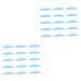 Didiseaon 30 Pairs Eyelash Lifting Pad Eyelash Perming Silicone Eyelash Pad DIY Eyelash Lift Pad Small Lash Lift Rods Lash Tools Beauty Tools Lash Shield Perm Kit De Suite Curly