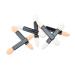 OHPHCALL 50pcs Beauty Sponge Eyeshadow Applicators Foam Makeup Brush Eye Shadow Miss Double Head Sponge Brush
