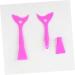 minkissy 4pi ces Outils De Maquillage Pour Yeux De Prot ge-liner Silicone Applicateur Polyvalent Pour Mascara Et Ombre Paupi res Pour D butants Et Professionnels 15x3.2cmx2pcs - Buy Online on GoSupps.com