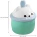 TOVINANNA Facial Foamer Skincare Bubble Foam Maker Face Cleansing Foam Maker Face Bubble Maker Face Bubble Maker Face Wash Portable Foams Maker Cup Household Abs 6.80X6.50X6.50CM Green - Buy Online on GoSupps.com