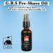 G.B.S Men's Shaving Kit - Safety Razor Sandalwood Cream Aftershave & Brush | Luxury Grooming Essentials - Buy Online on GoSupps.com